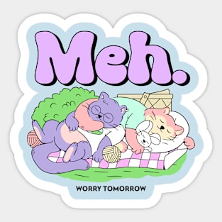 meh Sticker